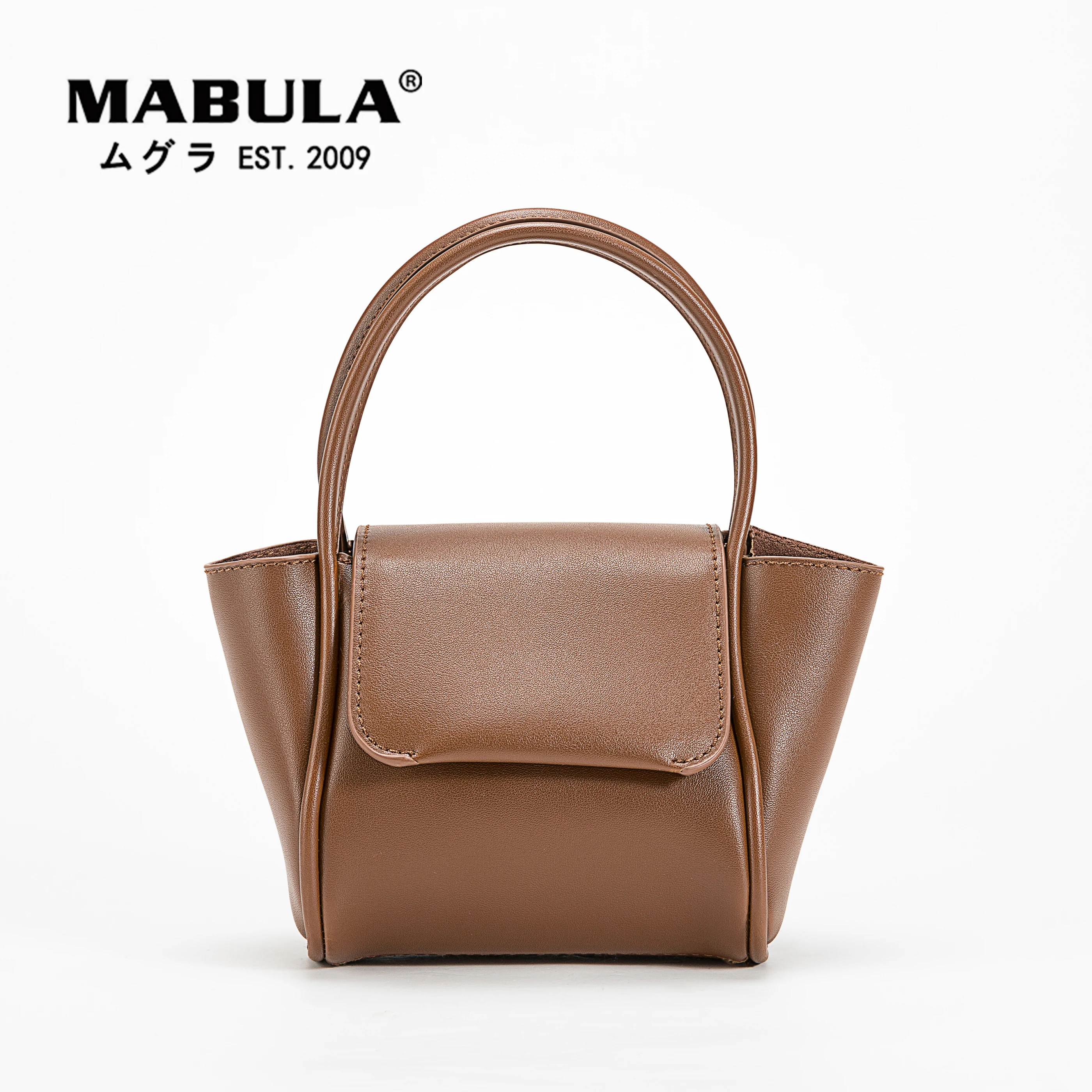 

Повседневные маленькие женские сумки-ведра MABULA, однотонные сумки через плечо с простым дизайном, сумка с ручкой сверху, кошелек, сумка через...