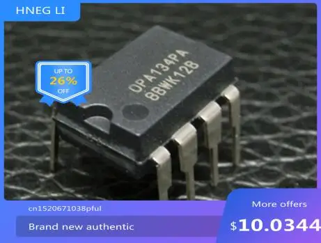 Opa134pa opa134 DIP8, 100% Новая бесплатная доставка