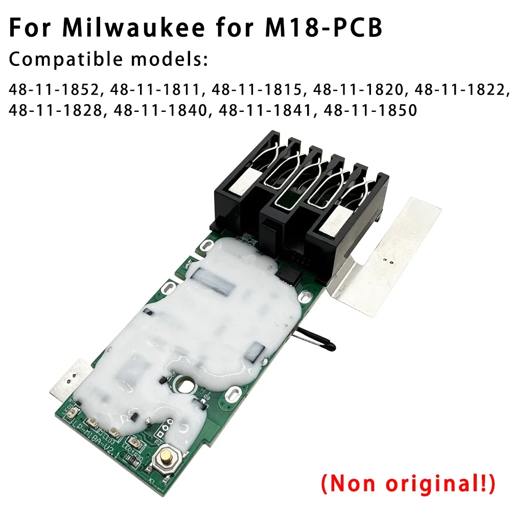 

Для M18 печатная плата защиты от зарядки для Milwaukee 18 В 3 Ач 4 Ач 5 Ач 6 Ач литий-ионный аккумулятор печатная плата материнская плата 48-11-1811