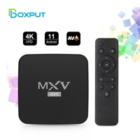 mxv 4k smart tv box 4k bt5 0 support media player 2 4g5g wifi 4g 32g amlogic s905w2 android 11 0 set top box
