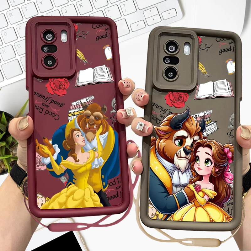 Милый чехол для телефона Красавица и чудовище Xiaomi Redmi Note 14 13 12S 11S 11T 10S 10 9 Pro Plus Max Eyes