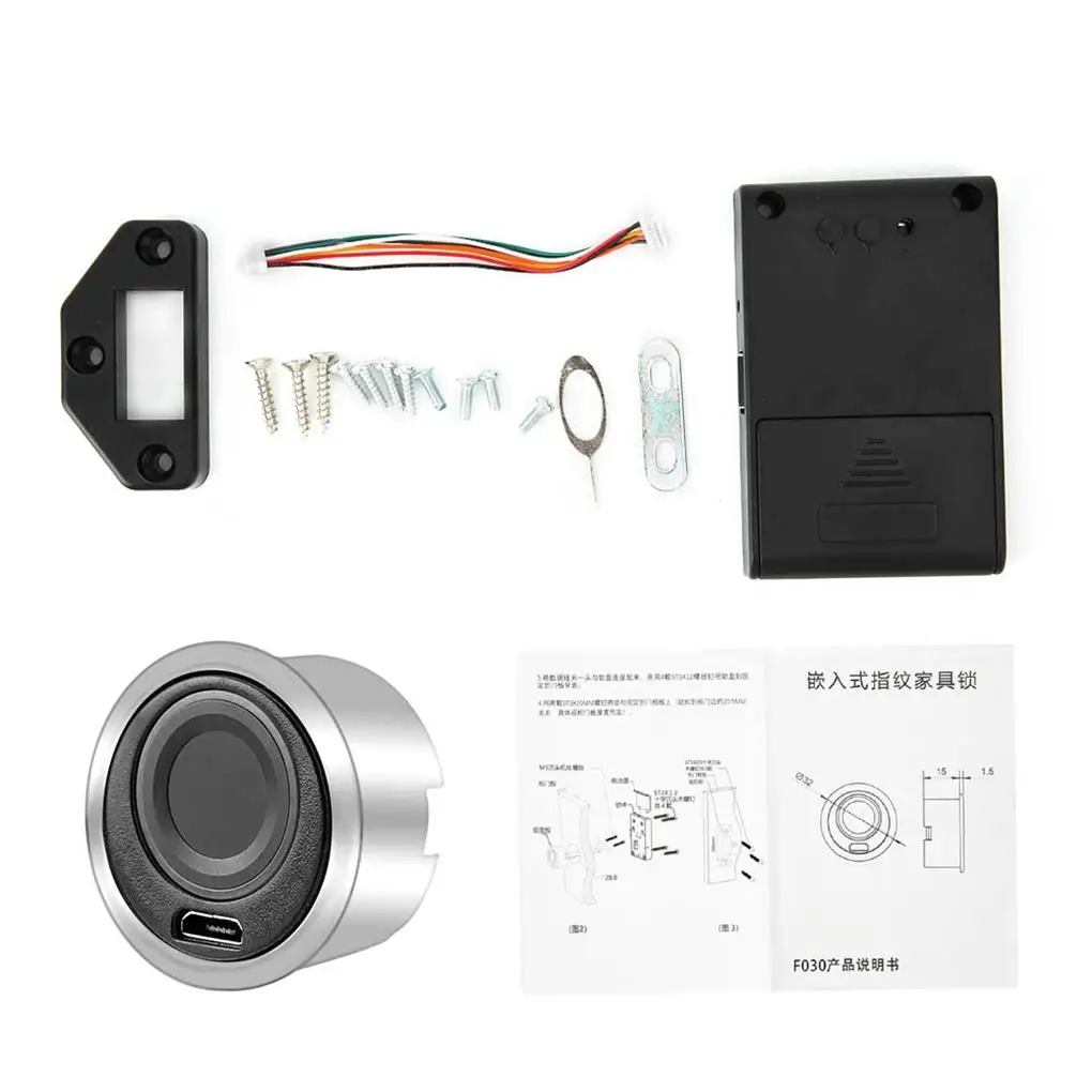 

Полностью автоматический полупроводниковый БЕСКЛЮЧЕВОЙ замок со сканером отпечатков пальцев, комод шкафа, защитный комбинированный замок
