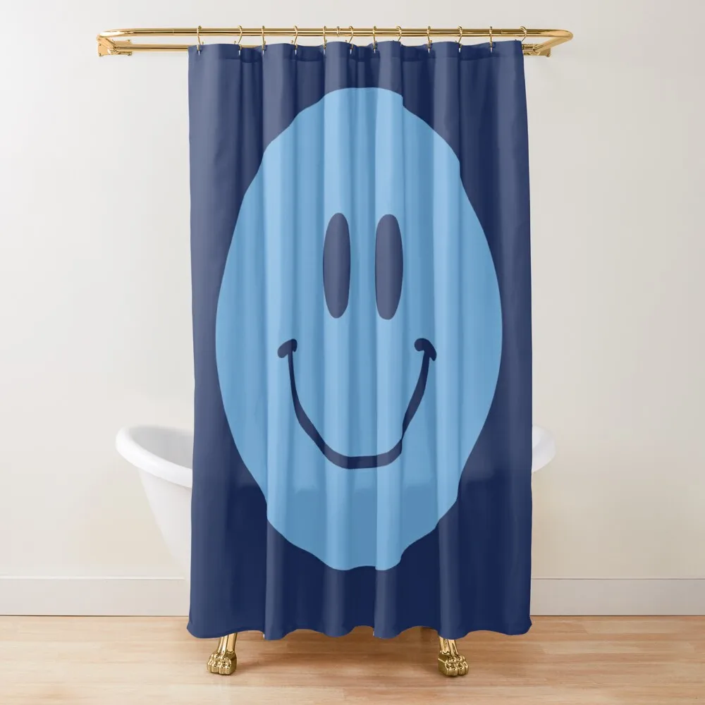 

Оригинальная душевая кабина Blue Mcfc Smiley Face :) Happy Face, бестселлер, шторы для душа Coquelicot