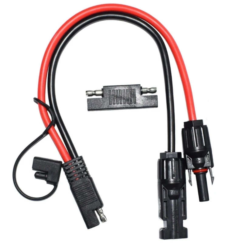 Кабель 10AWG SAE с разъемами папа и мама для надежного подключения солнечных