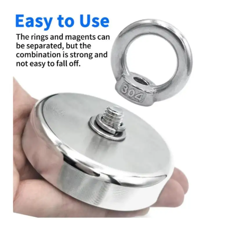 Суперсильные неодимовые рыболовные магниты крючки N52 сверхмощный магнит с