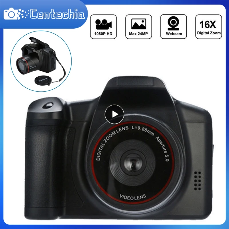 

Camcorder 2.4-inch Screen Hd 1080p Vlogging Camera 16x Digital Zoom 30fps Photographic Cameras Handheld Video Camera For Youtube