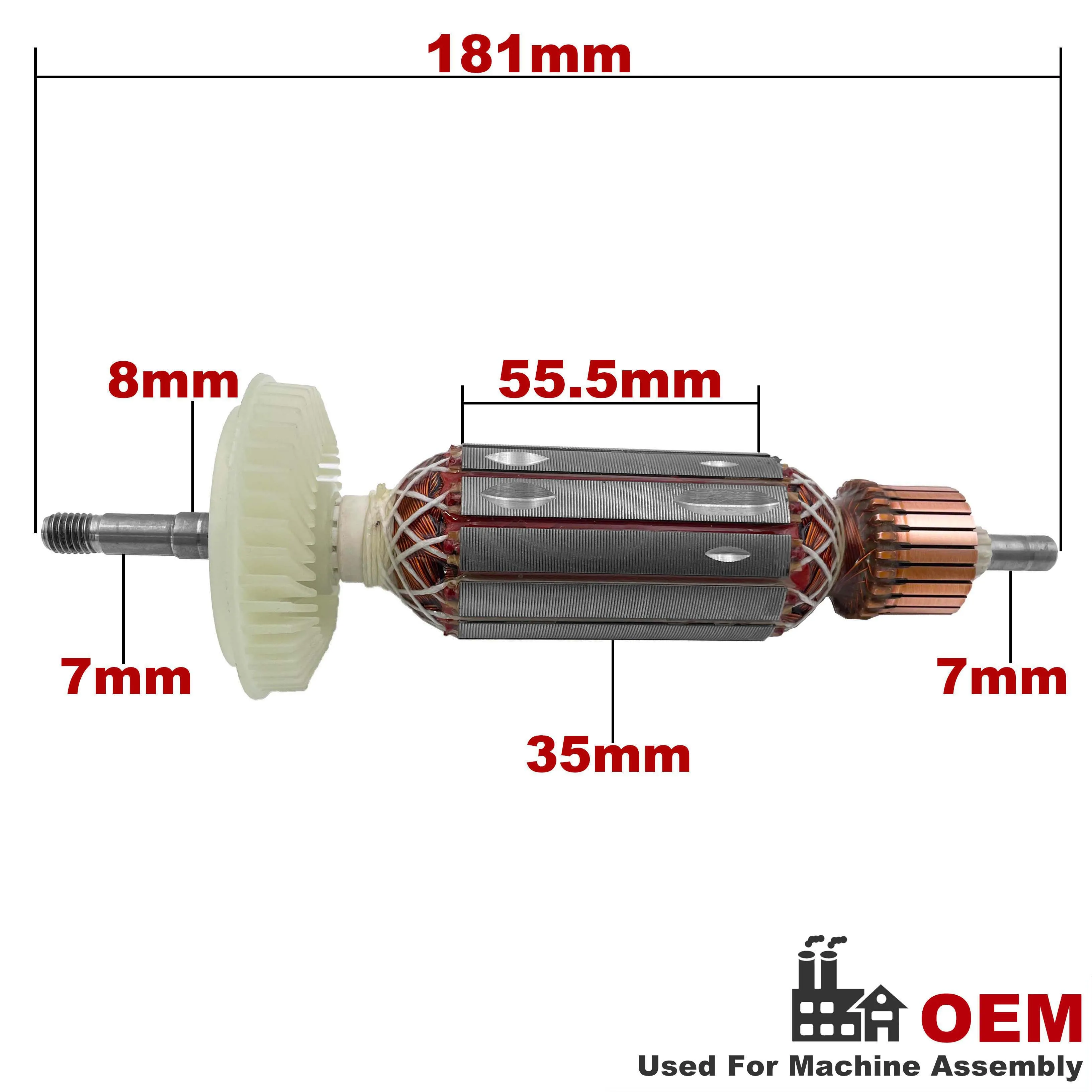 

Замена якоря ротора для болгарки Bosch GWS14-125