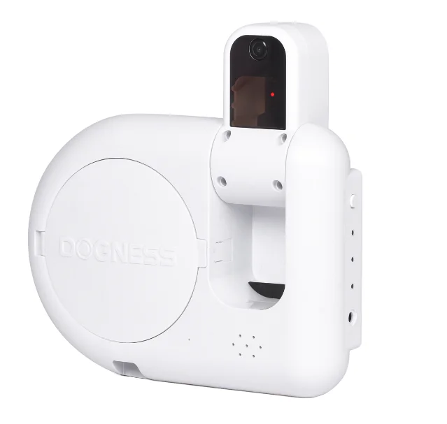 

Dogness mini robot dog cat camera 1080P Camera smart treat cat laser teaser app control with speaker T05