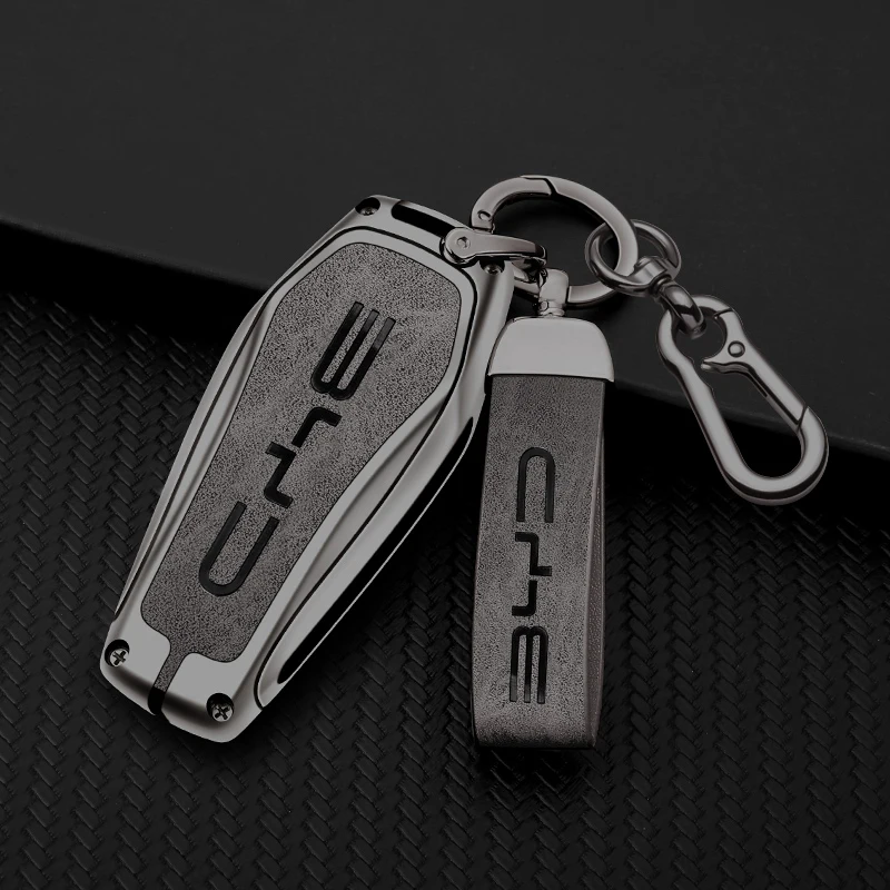 

Car Key Case Cover Key Bag Shell Holder Fob For BYD Han Ev Tang Dm Qin PLUS Song Pro MAX Yuan Dolphin E2 Atto 3 Auto Accessories