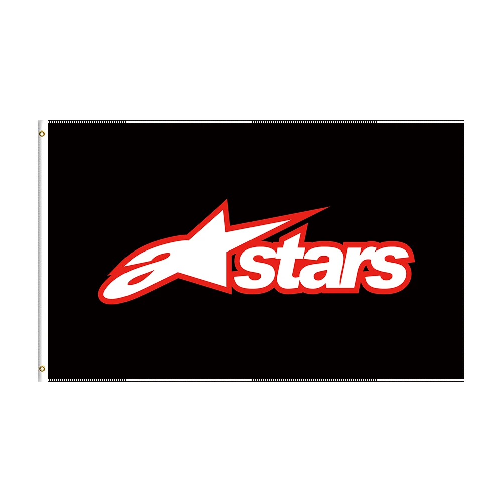 

3x5 Ft Astars logo Flag Polyester Printed Racing Car Banner For Decor