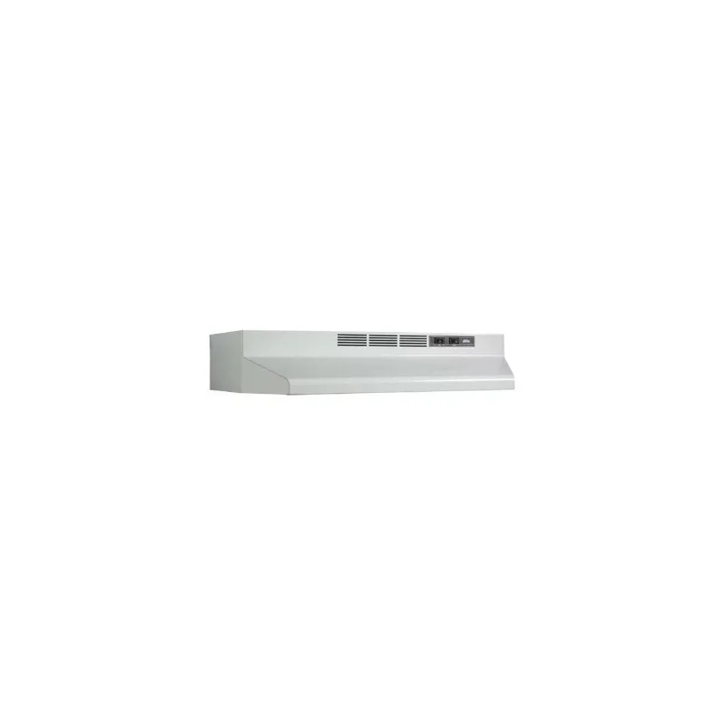 

Broan 24-Inch Ductless Under-Cabinet Range Hood, White