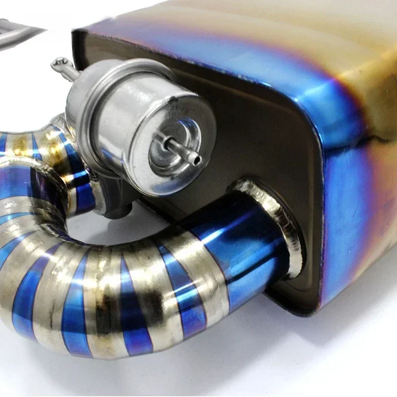 Выхлопная труба Catback из титанового сплава для Porsche Высококачественная утечка 718