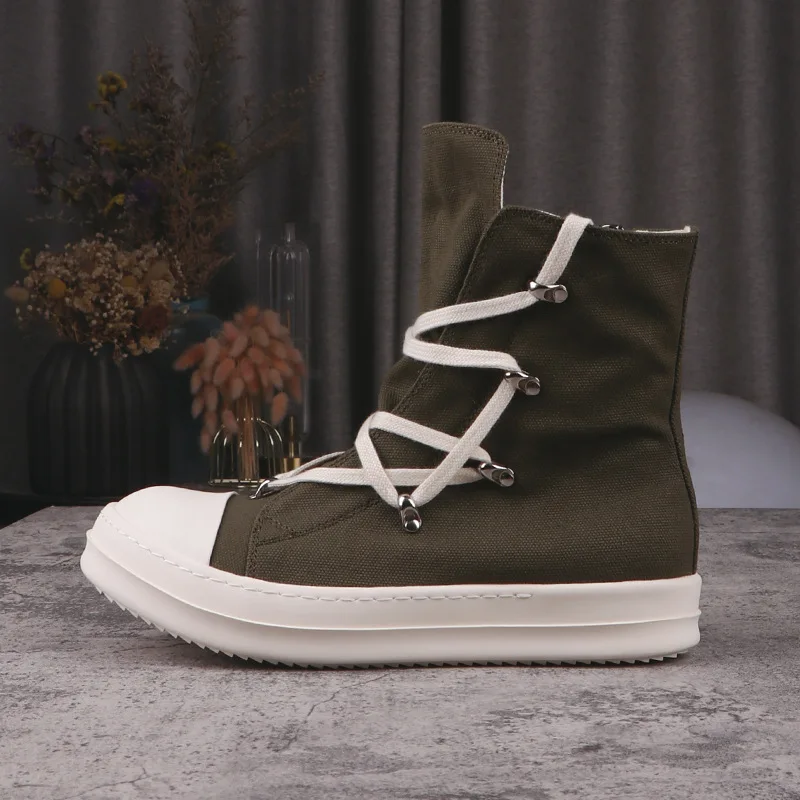 

Модные мужские бордшорты Rick Six Mansions, обувь Owens на толстой подошве, однотонная обувь, увеличивающая рост