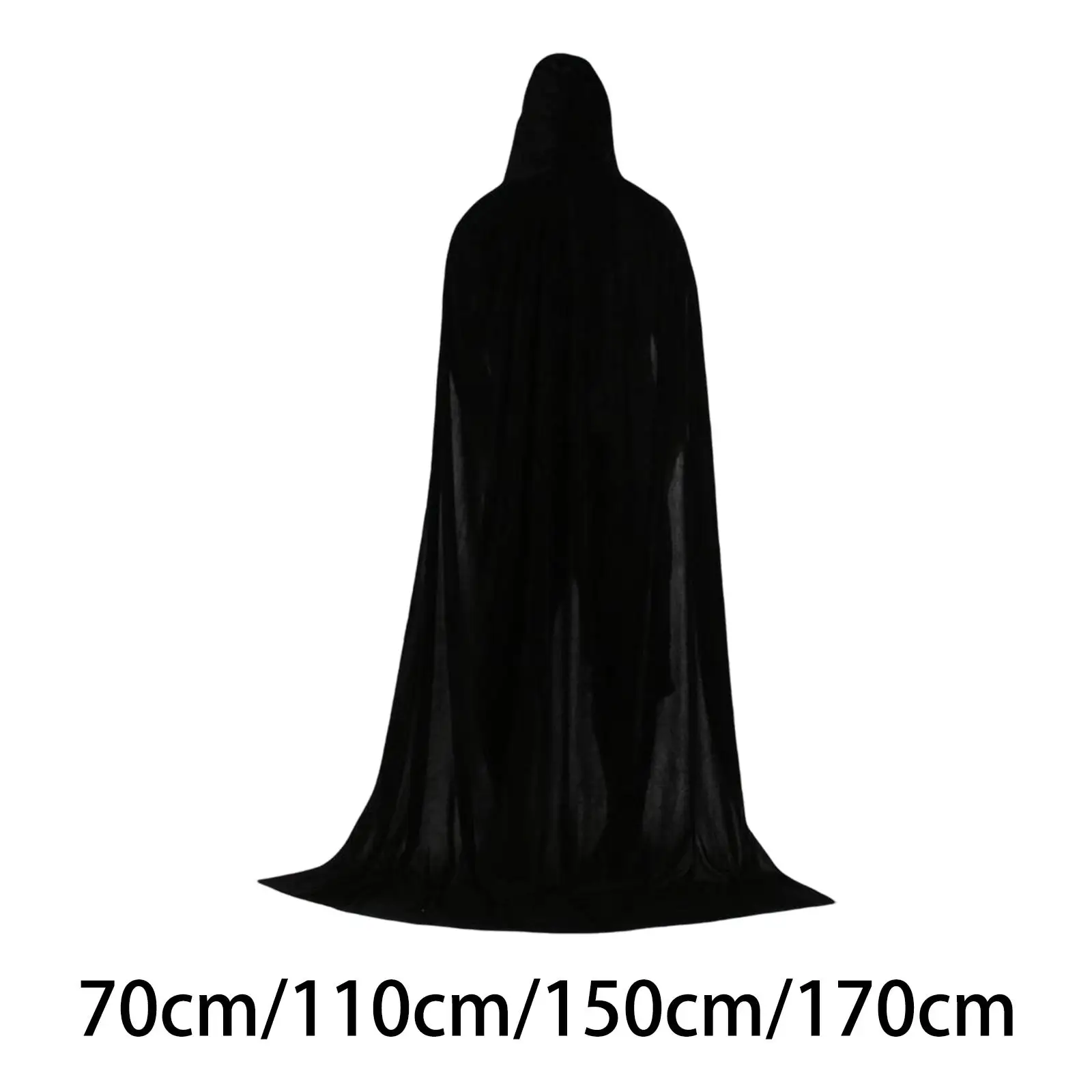 

Cloak with Hood Witch Costume Dress up Victorian Gothic Halloween Capes for Women Men Adults Role Play Party Photography Prop