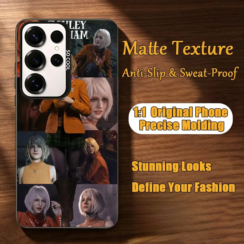 Фото Чехол для телефона RE Game Hot Ashley, IMD, цветной, серебристый, подходит для Samsung S25 S24 S23 S22 S21 S26 Plus Ultra Fold A. №2