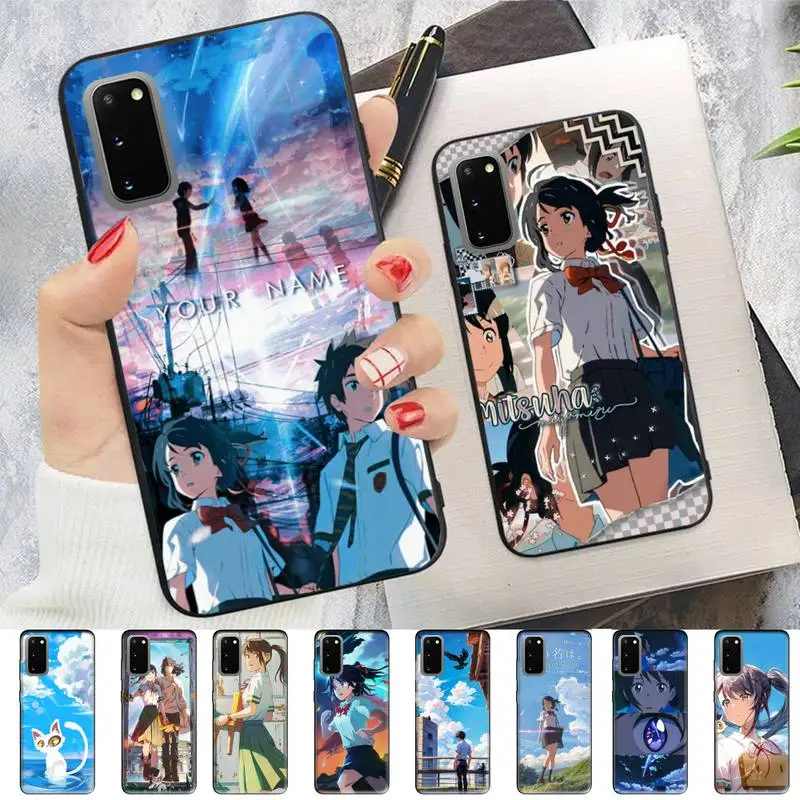 

Anime Suzume no Tojimari Phone Case For Samsung S 9 10 20 21 22 23 30 23plus lite Ultra FE S10lite Fundas