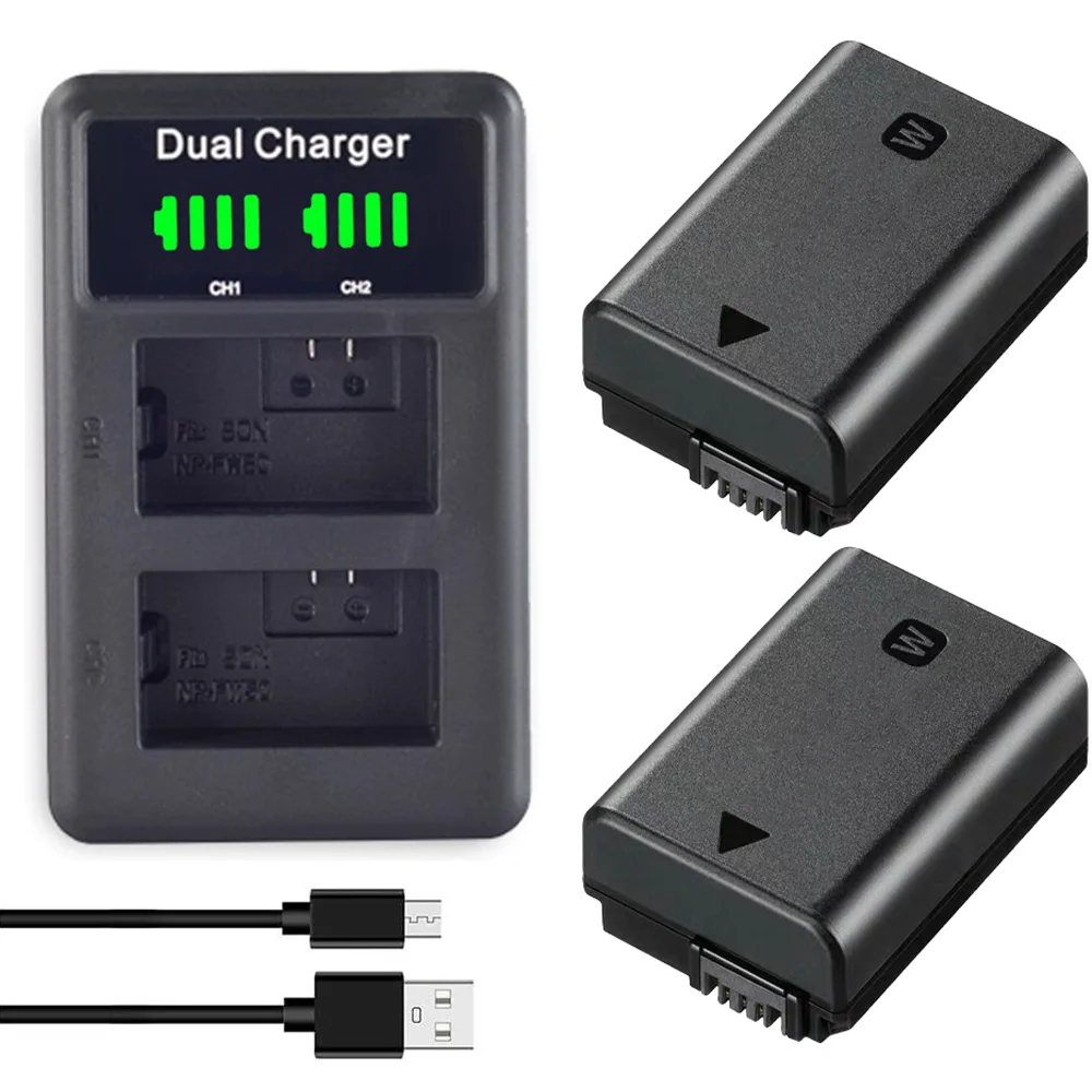 4 шт., аккумуляторы 1080 мАч и зарядное устройство USB для Sony A6000 A6400 A6300 A6500 A7 A7II A7RII A7SII A7S A7S2 A7R 4 шт., аккумуляторы 1080 мАч и зарядное устройство USB для Sony A6000 A6400 A6300 A6500 A7 A7II A7RII A7SII A7S A7S2 A7R