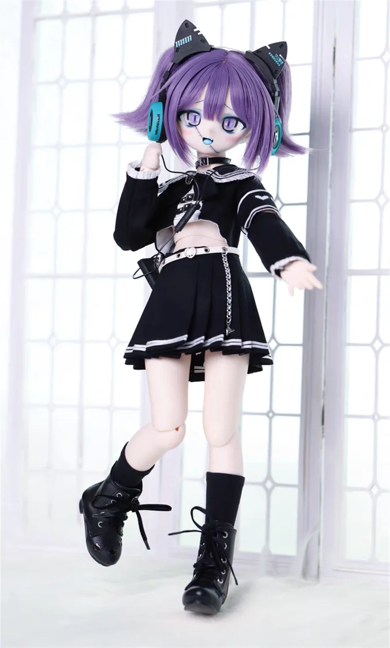 Одежда для куклы BJD подходящая 4-конечной девочки-медведя зверя mddmsd комплект