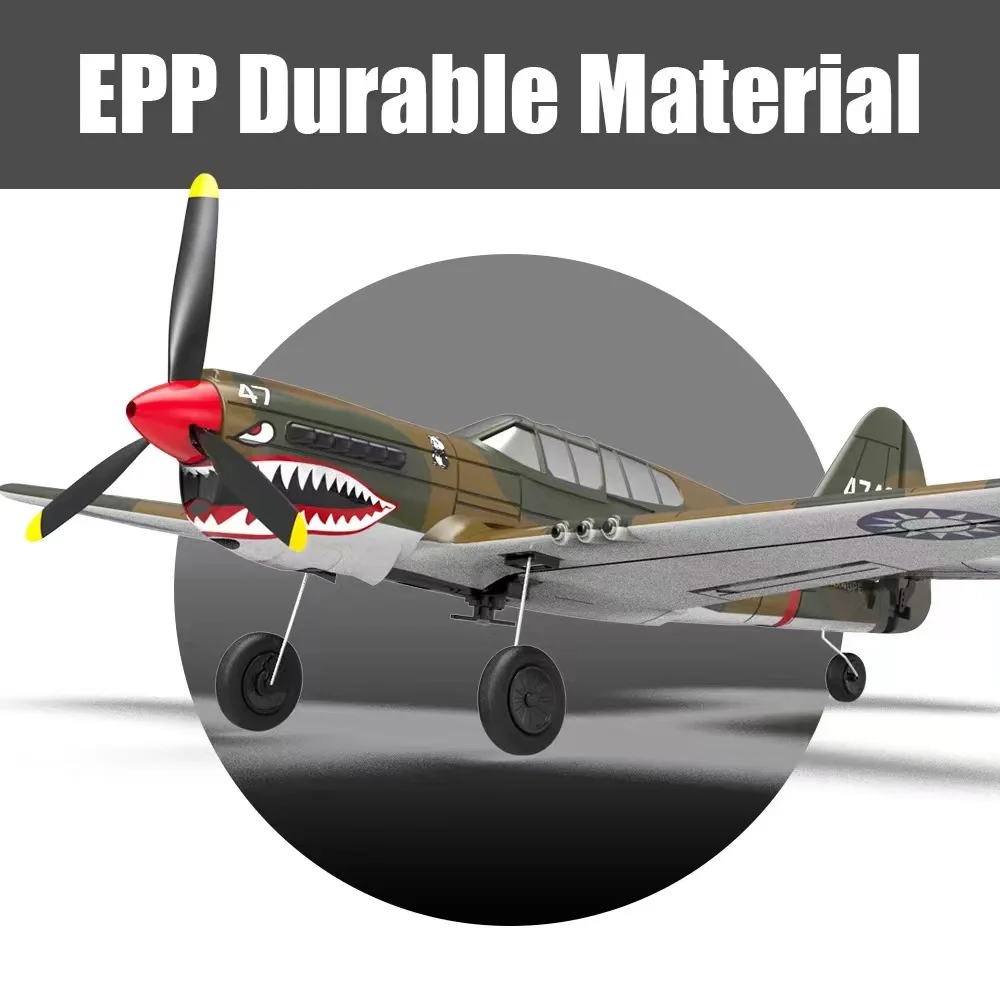 Радиоуправляемый самолет Volantex 761-13 P40 Fighter Warhawk 2 4 ГГц канала EPP 6-осевой гироскоп 400