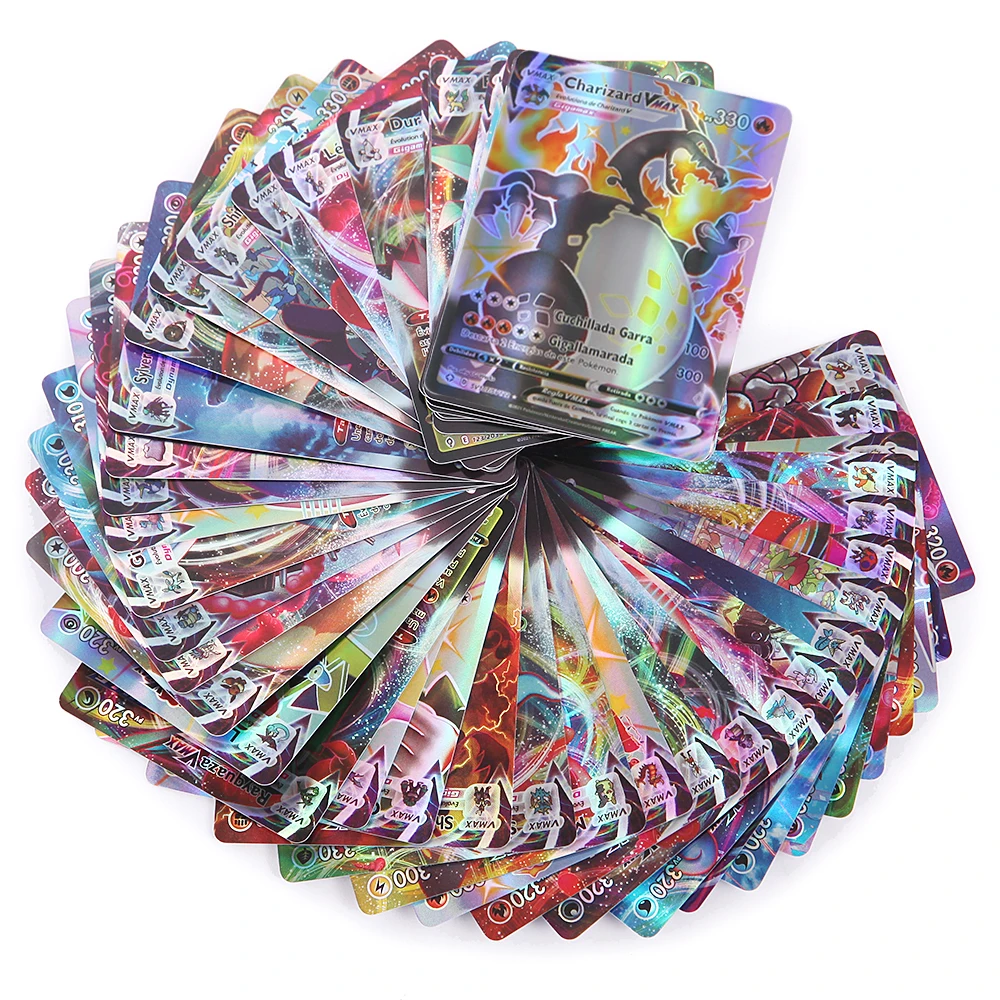 

Карты Pokemon Vstar V GX MEGA TAG TEAM EX, 10-300 шт., французская версия, игровая Боевая карта