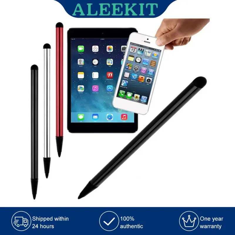 

Portable 2 In 1 Stylus Pen Universal Phone Tablet Touchscreen Pen Capacitive Stylus Pencil For Android Iphone Ipad Tablet Laptop