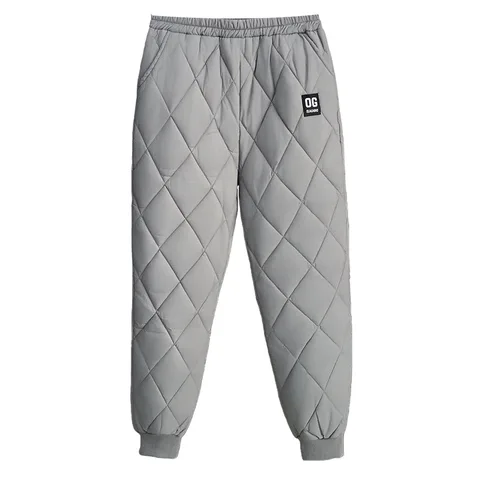 Женские утеплённые брюки XXL из полиэстера