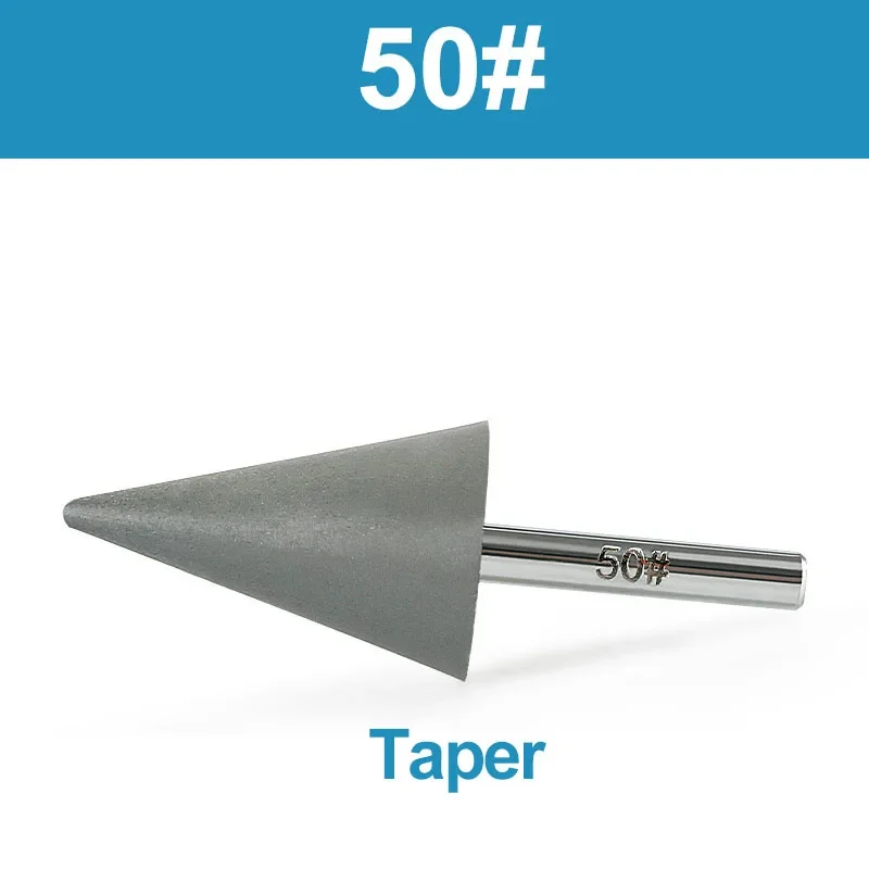 

Конiческая шлифовальная головка из смолы conboom, алмазная, сетка 50#-1500#