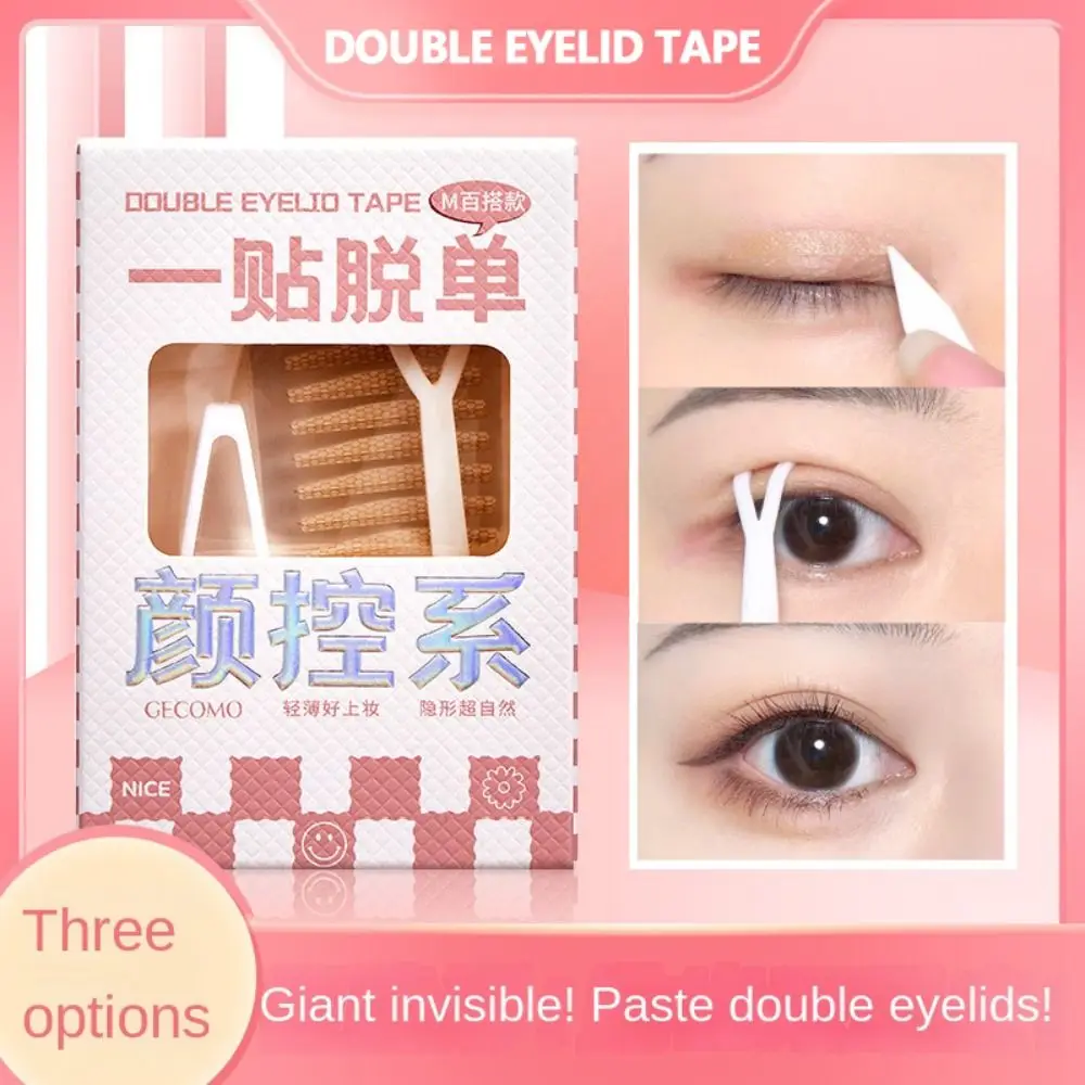 

80Pcs Eyelid Sticker Invisible Double Eyelid Tape Lace Mesh Type Self Adhesive Double Eye Tape Stickers Eye Makeup Tool