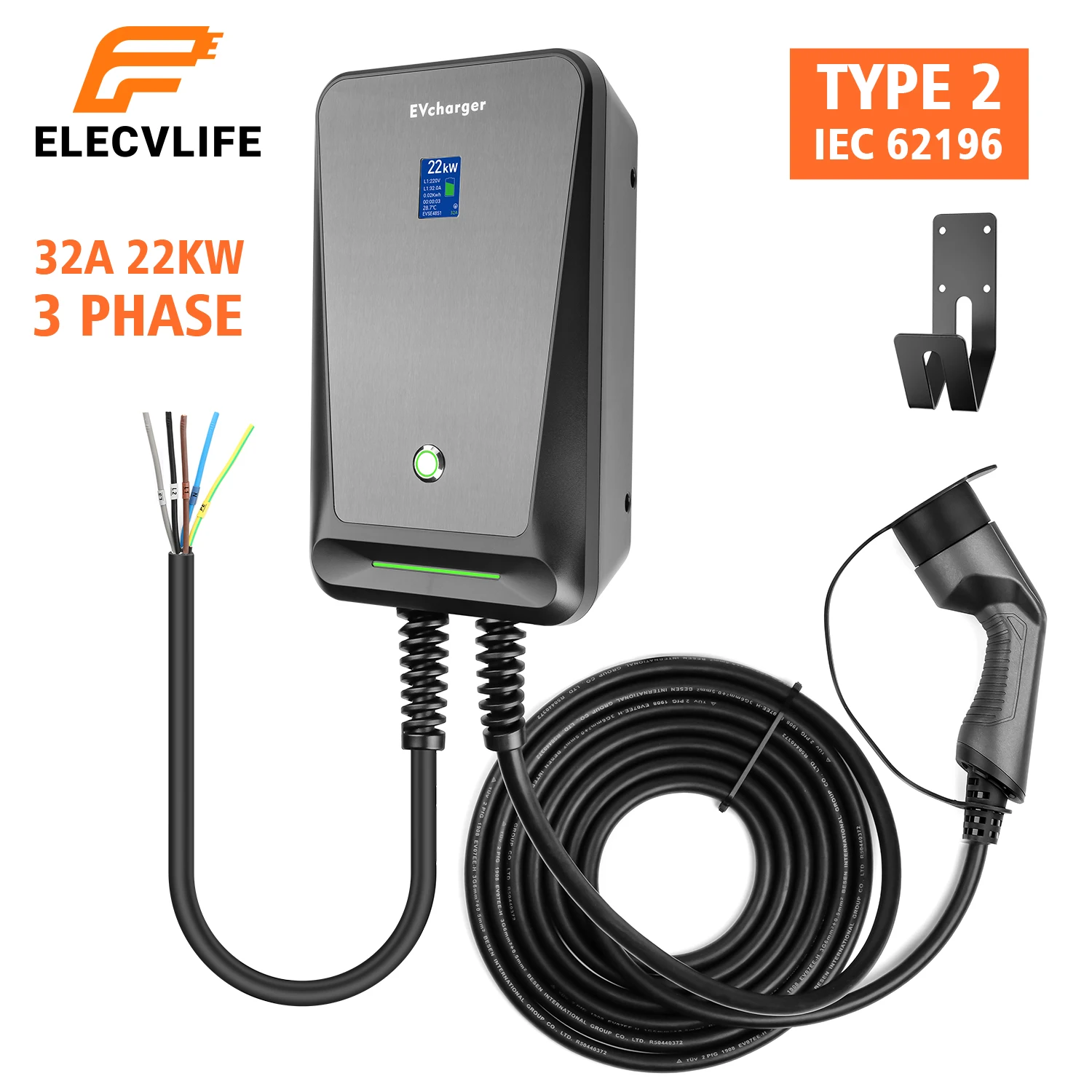 Electric Car Charger Wallbox 3	