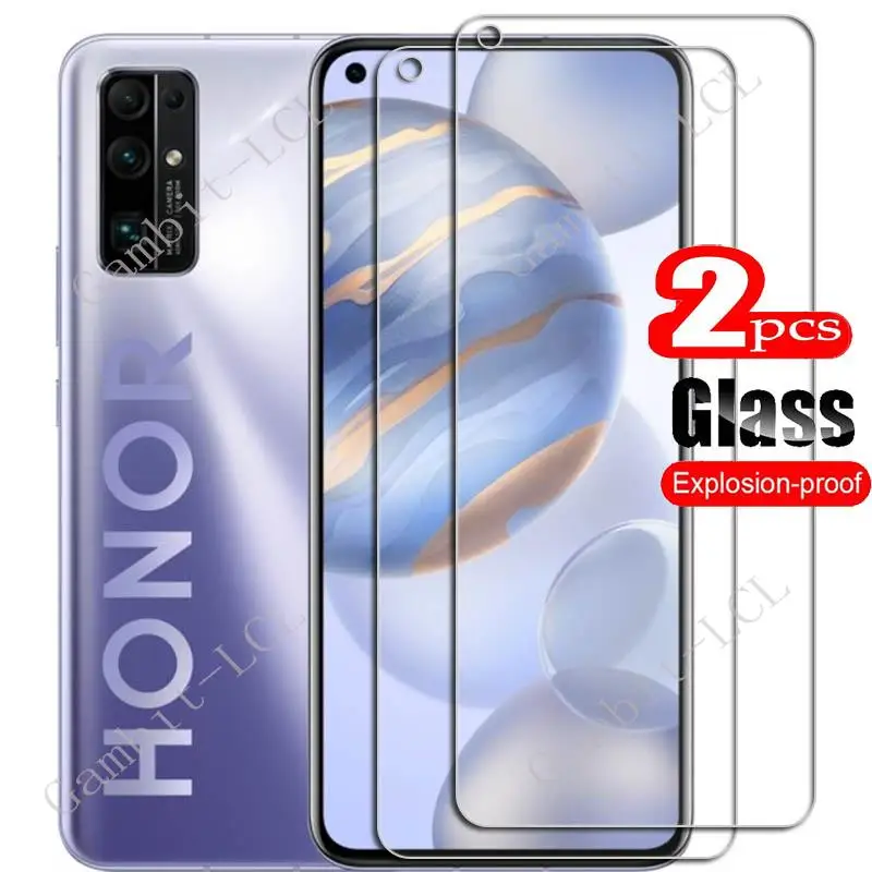 

2PCS FOR Honor 30 6.53" Tempered Glass Protective On Honor30 BMH-AN10, BMH-AN20 Screen Protector Film Cover