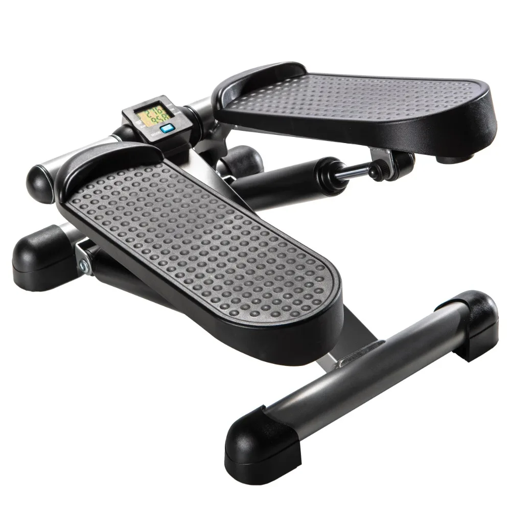 

Stamina Mini Stepper with Monitor - Low Impact Black and Gray Stepper- Great Design for at Home Workouts - Step Machines