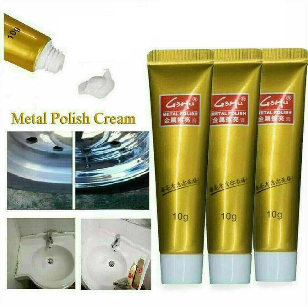 

5pcs Metal Polish Cream Extreme Metal Polishing Paste Stainless Steel Ceramic Watch Polishing Paste Rust Removal Material