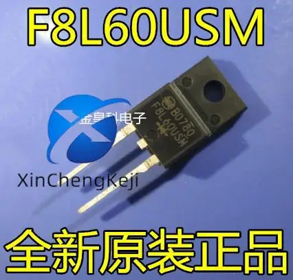 

30pcs original new SF8L60USM 8A 600V TO-220F plastic encapsulated fast recovery diode F8L60