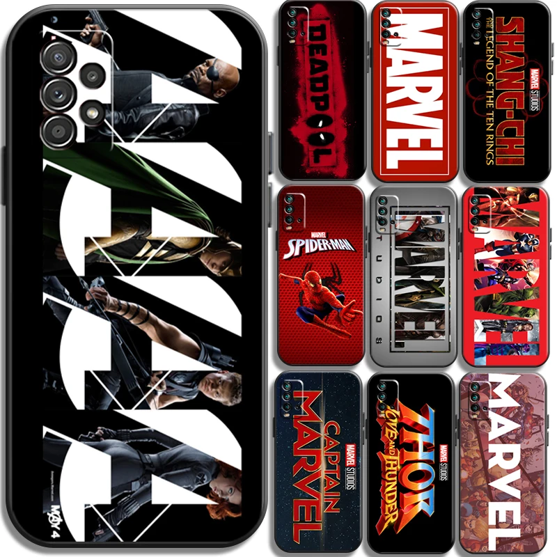 

Marvel Avengers Phone Cases For Xiaomi Redmi POCO X3 GT X3 Pro M3 POCO M3 Pro X3 NFC X3 Mi 11 Mi 11 Lite Soft TPU Carcasa