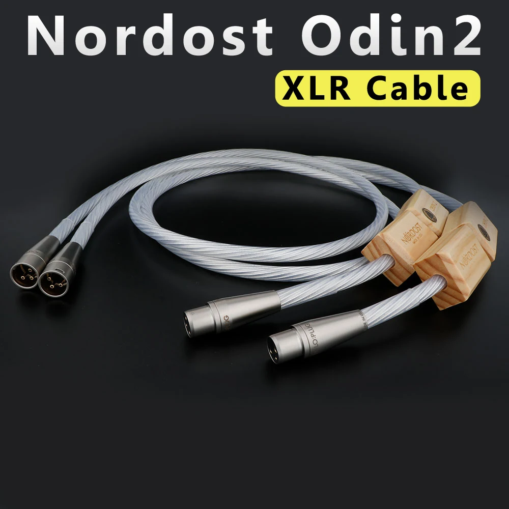 

HiFi Nordost Odin 2 XLR Balance Cable Reference Interconnects Audiophile Analog for Amplifier CD Player Signal Line