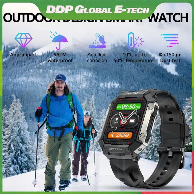 

Водонепроницаемые Смарт-часы с пульсометром и тонометром, сенсорный экран 1,92 дюйма