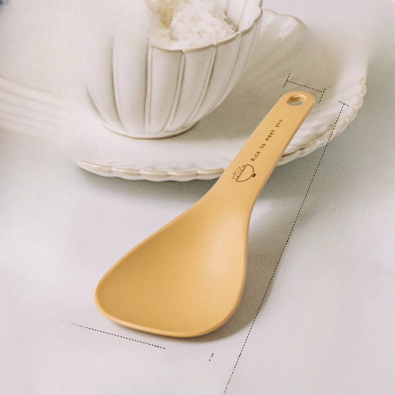 Ложка Shuke из сплава бытовая большая каша с длинной ручкой каридгламианская лапша