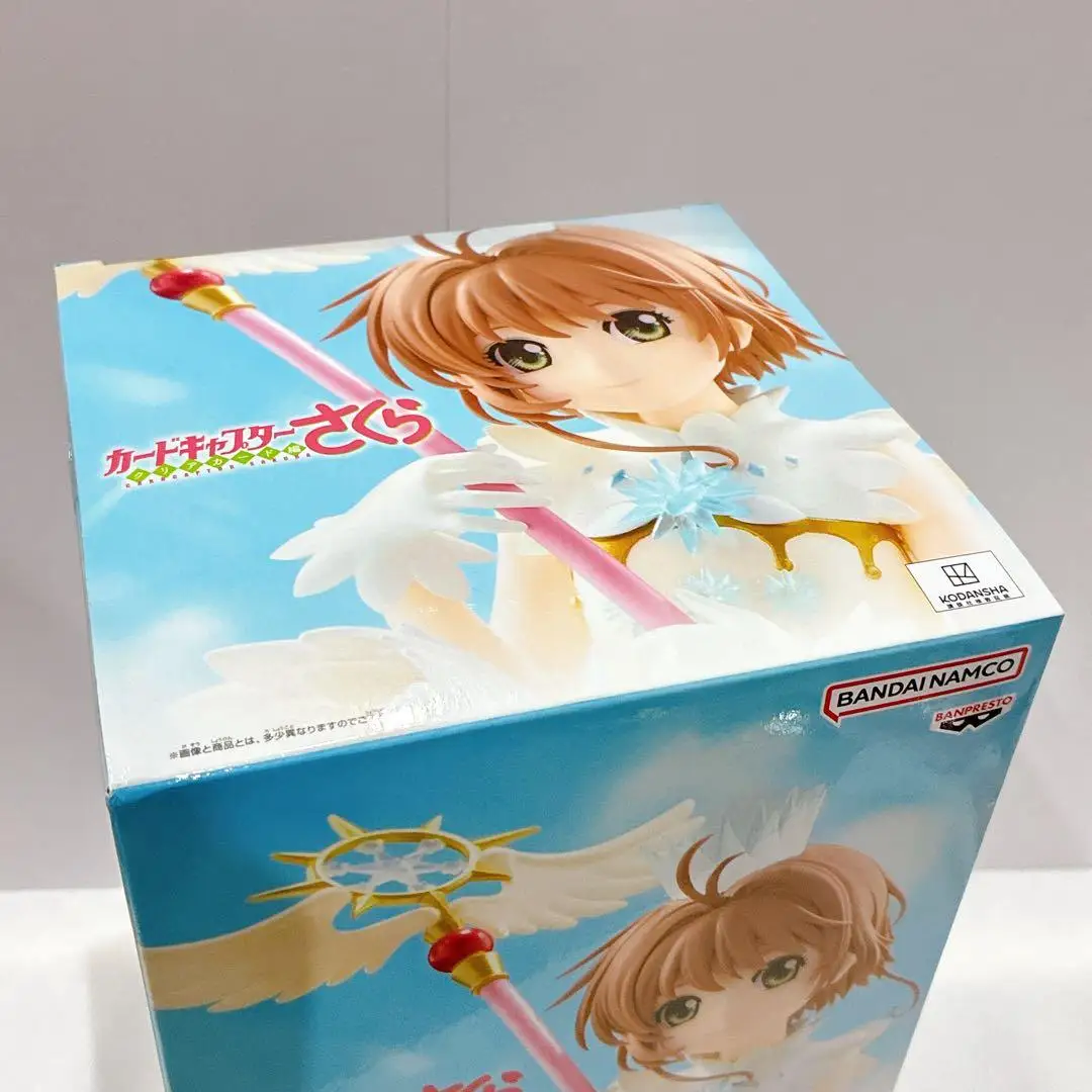 Фото В наличии: BANPRESTO Cardcaptor Sakura: Clear Card Kinomoto Sakura, фигурка из ПВХ, 14 см, аниме-фигурка, коллекционная модель, игрушка №3