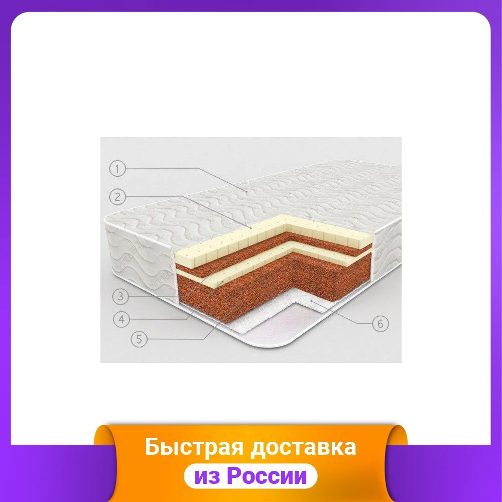 Детский матрас Plitex &quotBamboo Nature" | Мать и ребенок