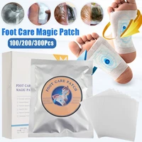 100200pcs foot care magic patch organic herbal cleansing detox removal slimming patches health care detox foot pads organic