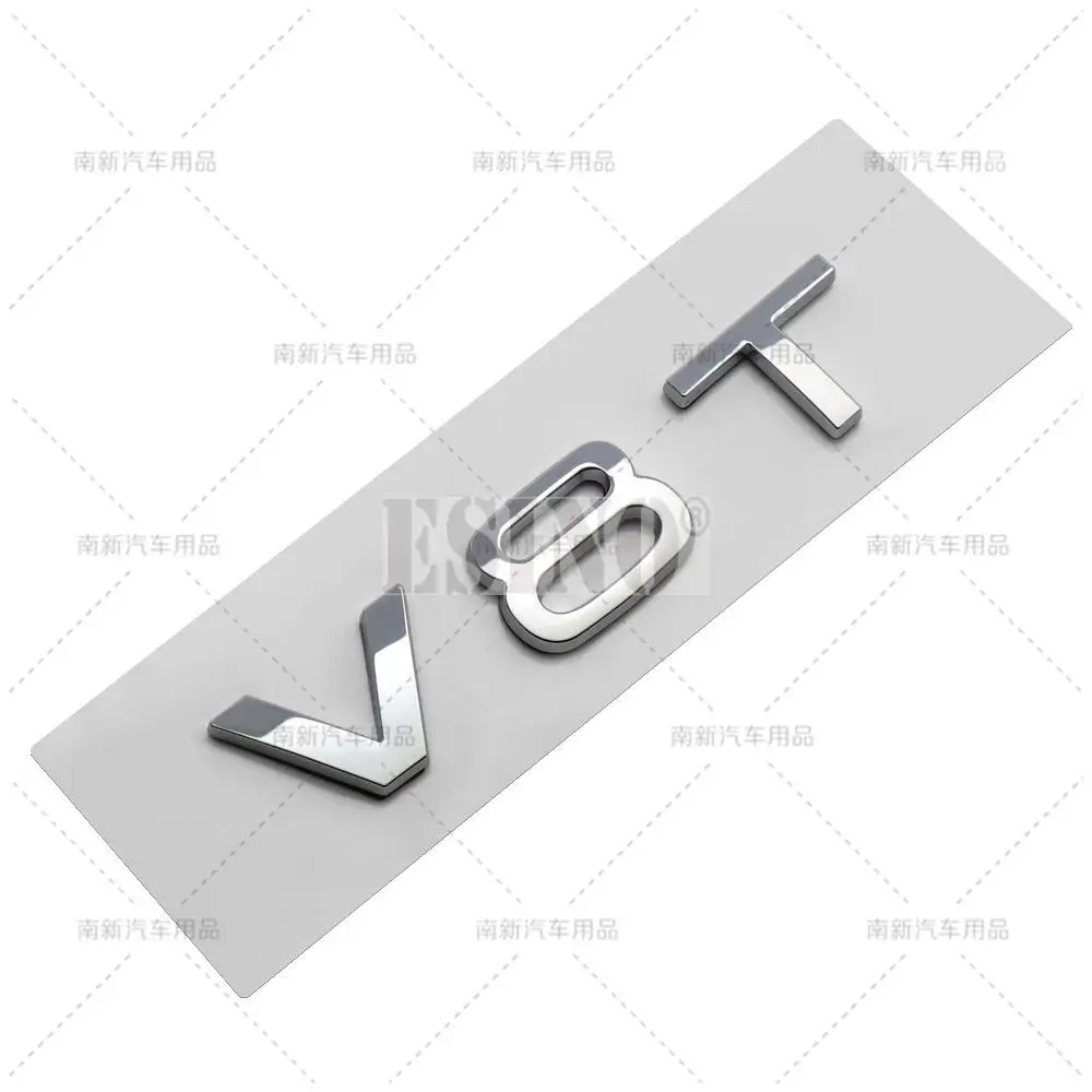 Автомобильный Стайлинг V6T V8T 3D ABS хромированная эмблема автомобильный значок