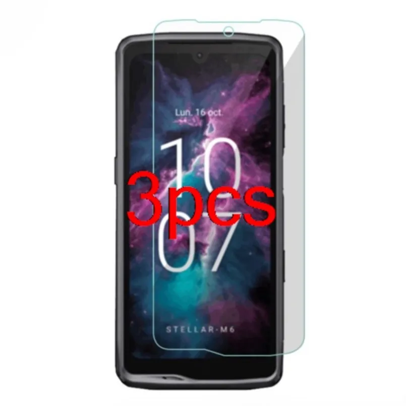 3 шт. HD закаленное стекло для Crosscall stellar m6 m6e прозрачная защитная пленка экрана