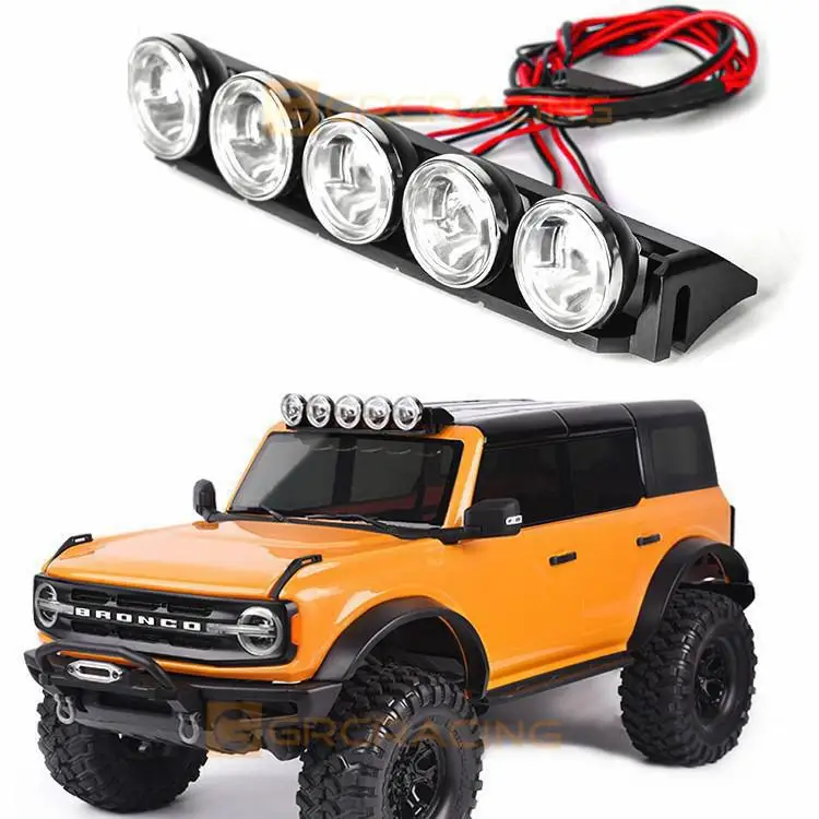 

For Trax Trx-4 Bronco K5 Axial Scx10 Iii Roof Spotlight Headlight Searchlight G170h
