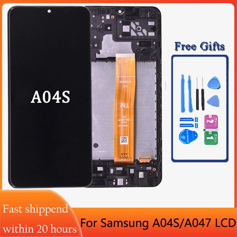 6 5-дюймовый ЖК-дисплей Для Samsung A04S A047 С Емкостным Дигитайзером Сенсорного Экрана