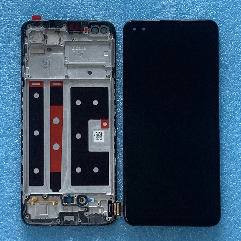 Оригинальный 6 43 Amoled для Oppo Reno4 4G A93 ЖК-экран + дигитайзер сенсорной панели Reno 4 lite