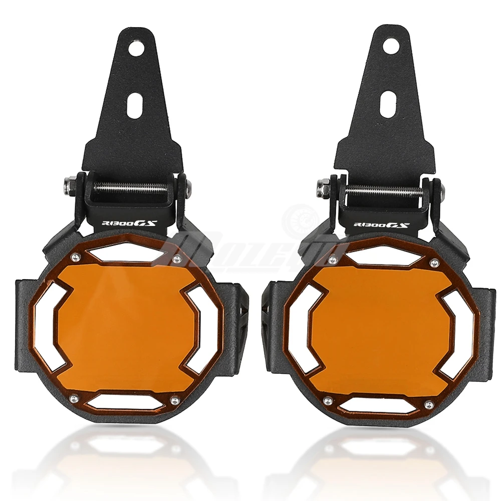 Фото 2023 2024 2025 для BMW R1300GS GS1300 R 1300 R1300 GS R 1300GS Adventure ADV Светодиодный противотуманный фонарь Держатель противотуманной фары Защитная решетка №3