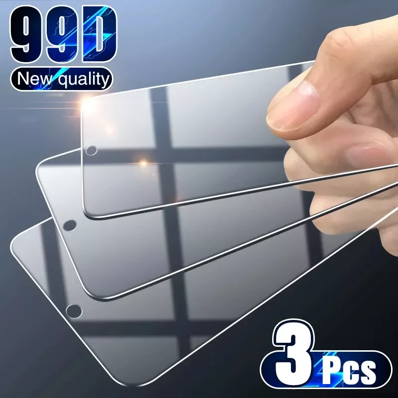 

3Pcs Tempered Protective Glass For Samsung Galaxy A72 A52 A51 A71 A50 A70 A20E A32 A12 A31 A21S M51 M31S Screen Protector Glass