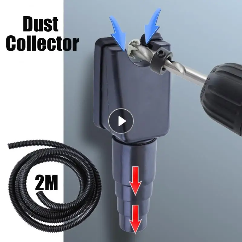 

Hands-Free Dust Collector Universial Electric Drill Dust Vacuum Suction Collector 2M Vacuum Tube Dustproof Device Power Tool