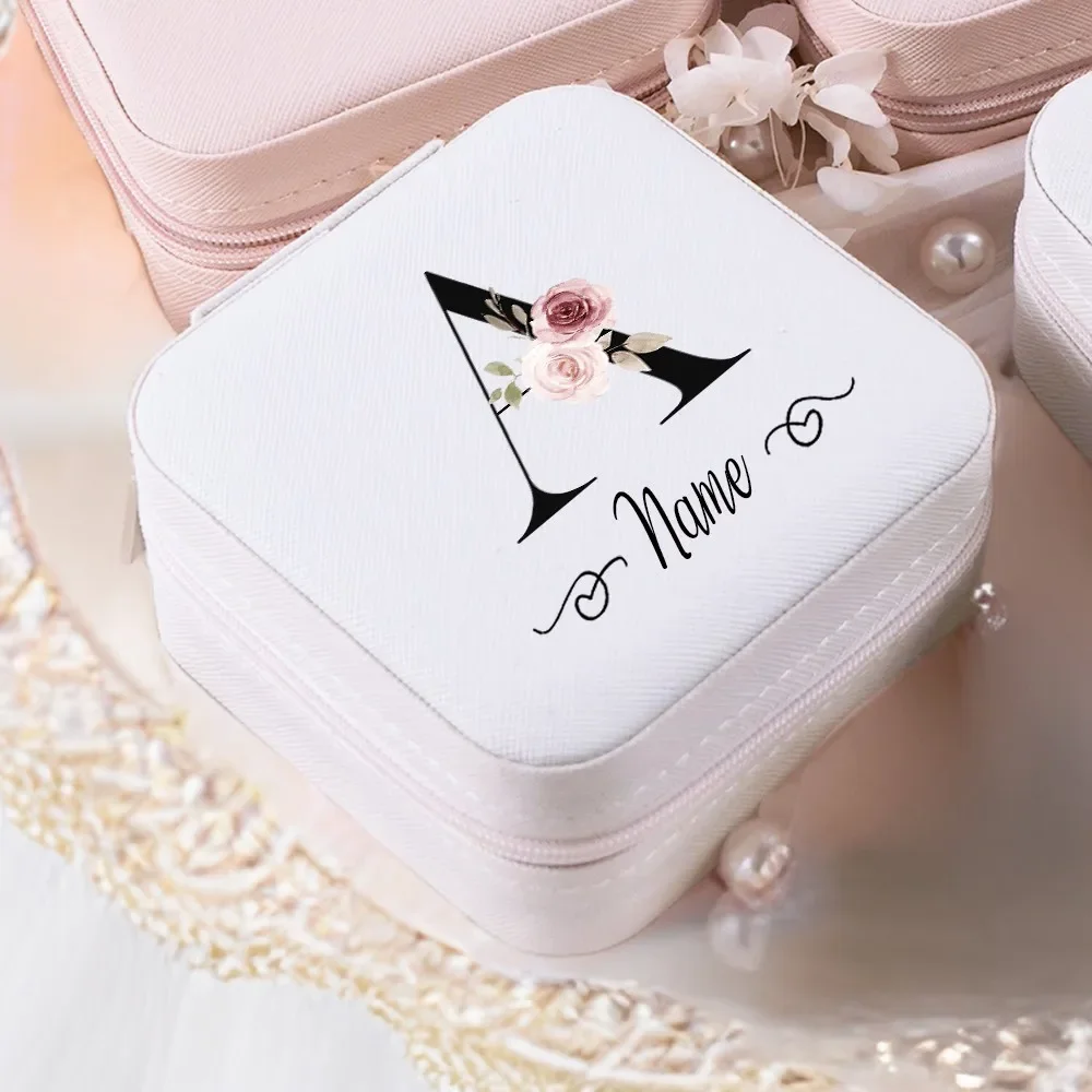Персонализированные шкатулки для ювелирных украшений путешествий оригинальные