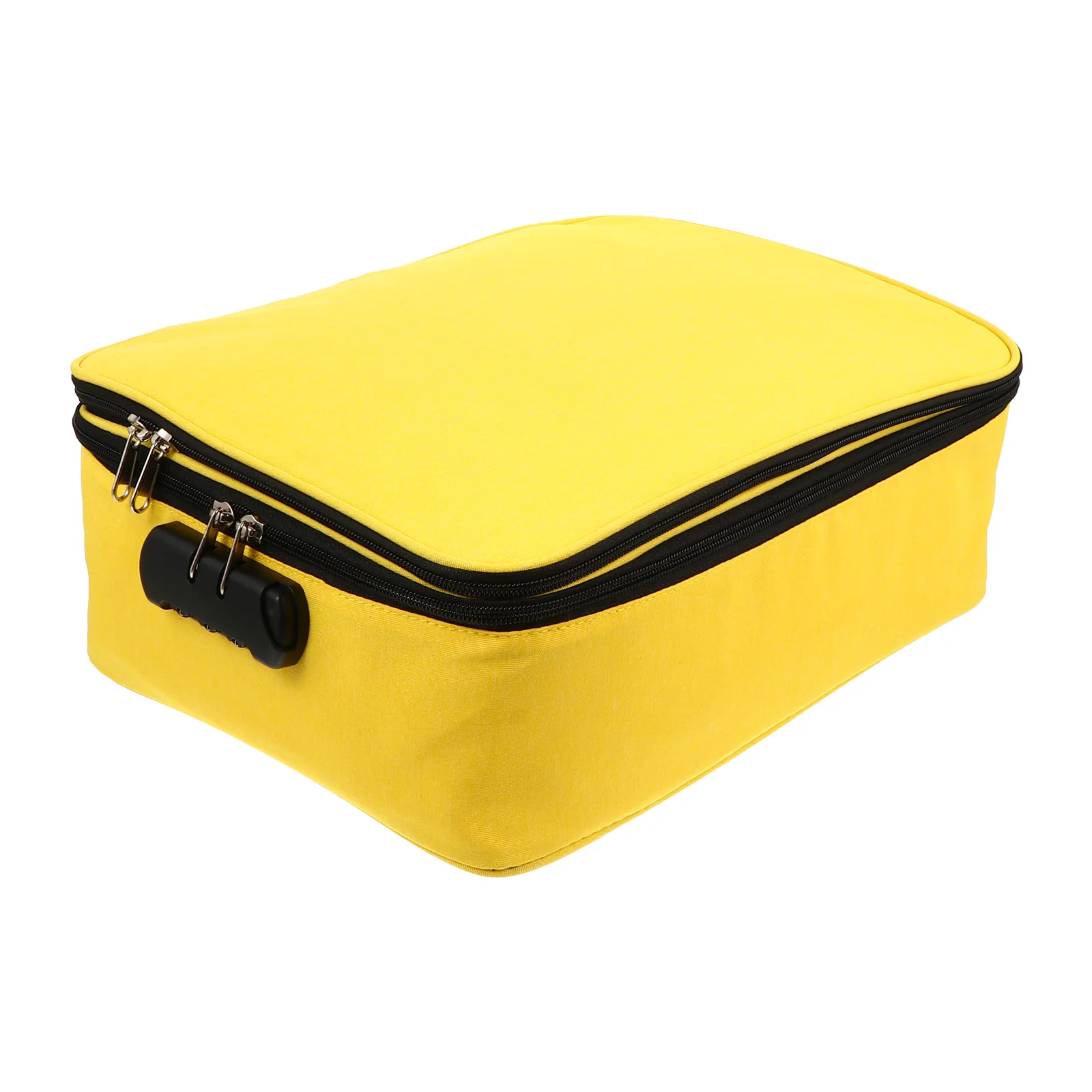 

Large Capacity Document Bag Multitool Wallet Storage Luggage Makeup Case Cationic Fabric Beauty Bag Sundries Bag Travel